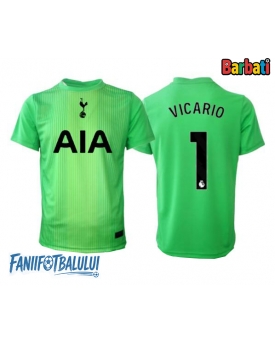 Tottenham Hotspur Guglielmo Vicario #1 Portarii Tricou Fotbal Replică 2025-26 Barbati Acasa